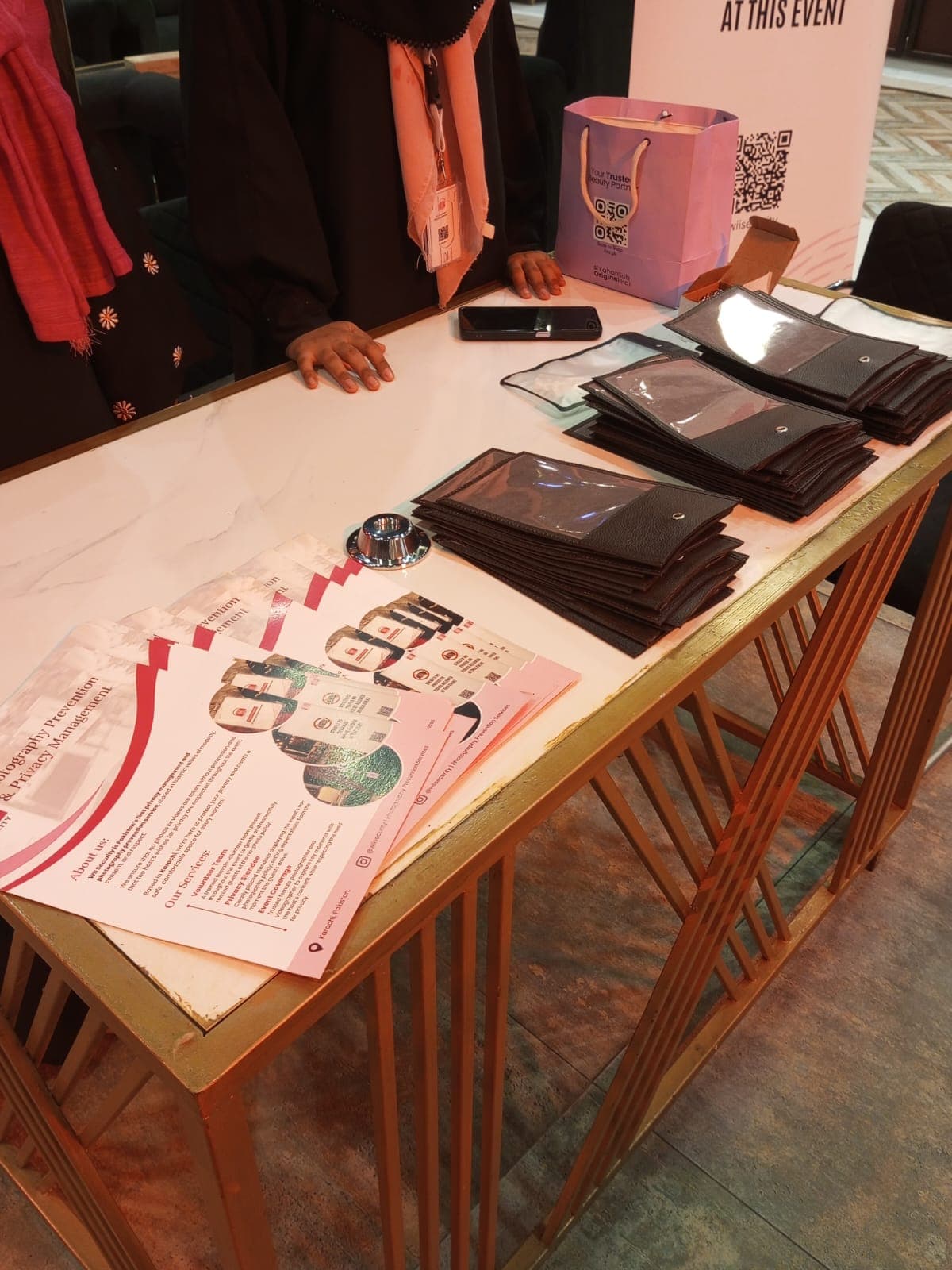 Phone Pouch Stations